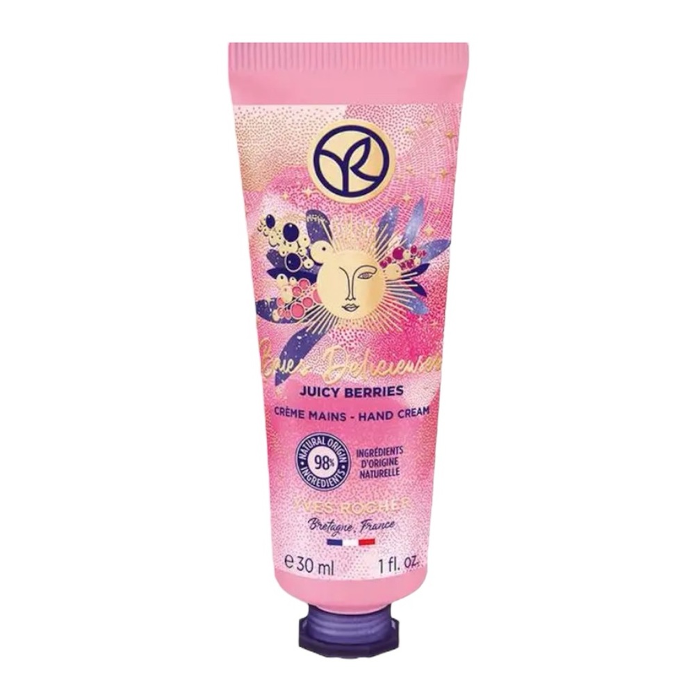 YVES ROCHER JUICY BERRIES HAND CREAM 30ML - BRAND NEW